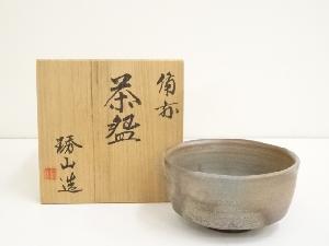 備前焼　紀琇山造　茶碗（共箱）